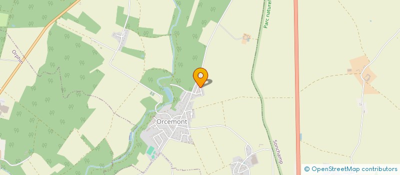 localisation de l'entreprise MONSIEUR XAVIER ACHARD  ORPHIN