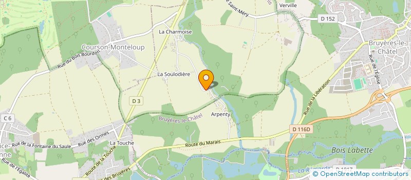 localisation de l'entreprise MONSIEUR XAVIER ADAM  BRIIS-SOUS-FORGES