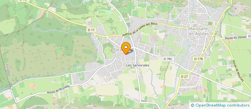 localisation de l'entreprise MONSIEUR XAVIER ALAZARD à PARADOU