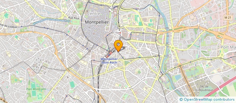 localisation de l'entreprise MONSIEUR XAVIER ALIOT à MONTPELLIER