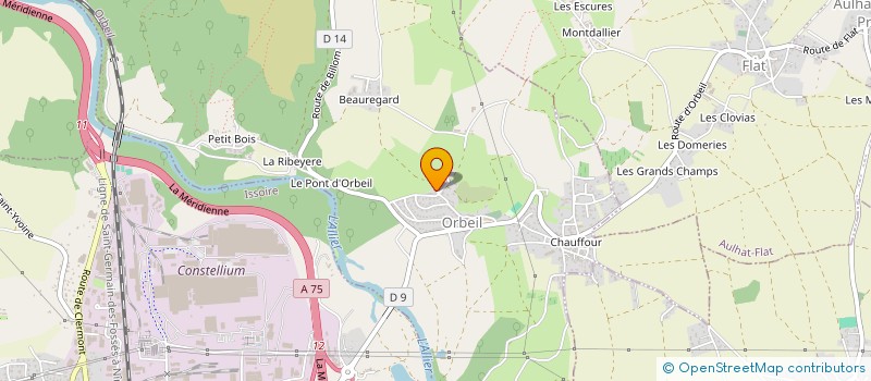 localisation de l'entreprise MONSIEUR XAVIER ALLAIS  ORBEIL