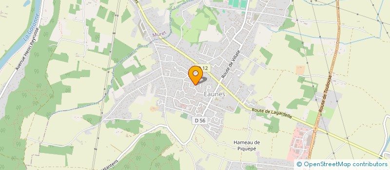 localisation de l'entreprise MONSIEUR XAVIER ALLEGRE  EAUNES