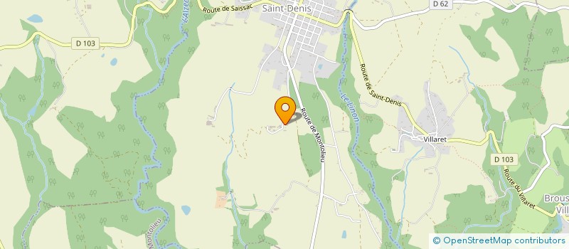 localisation de l'entreprise MONSIEUR XAVIER ALRIC  SAINT-DENIS