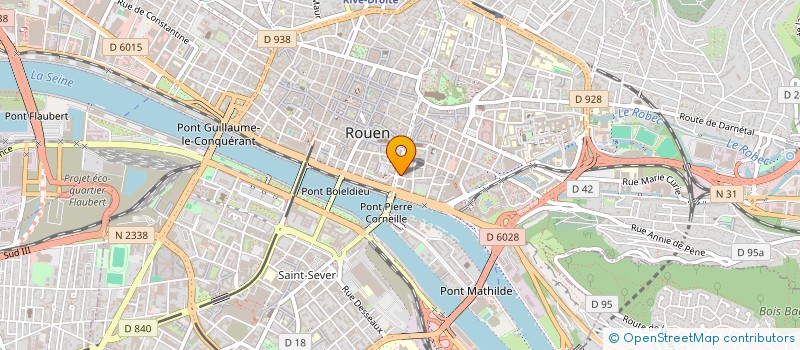 localisation de l'entreprise MONSIEUR XAVIER ALVES  ROUEN