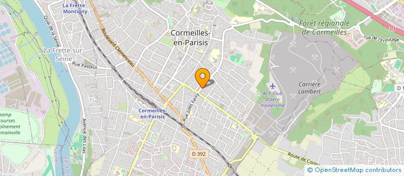 localisation de l'entreprise MONSIEUR XAVIER ANE à CORMEILLES-EN-PARISIS