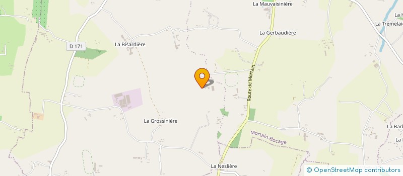 localisation de l'entreprise MONSIEUR XAVIER ANFRAY à MORTAIN-BOCAGE