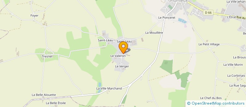 localisation de l'entreprise MONSIEUR XAVIER ANGER à PLUMIEUX