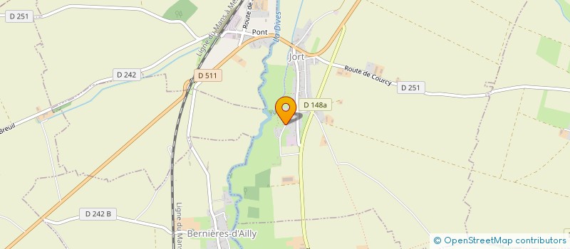 localisation de l'entreprise MONSIEUR XAVIER ANNE  JORT