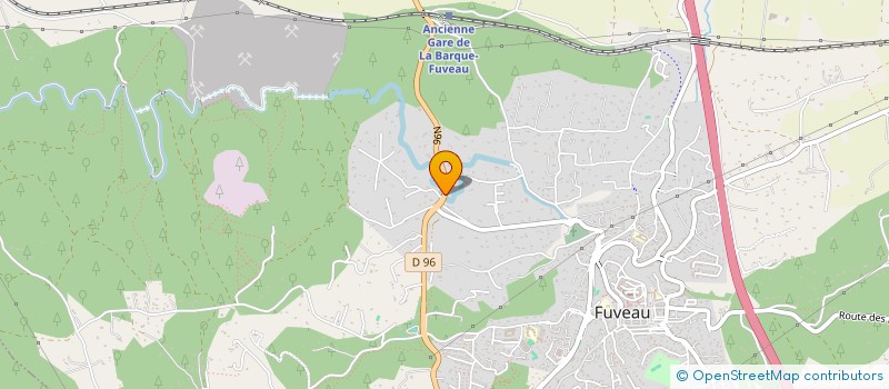 localisation de l'entreprise MONSIEUR XAVIER ANNETTE  FUVEAU