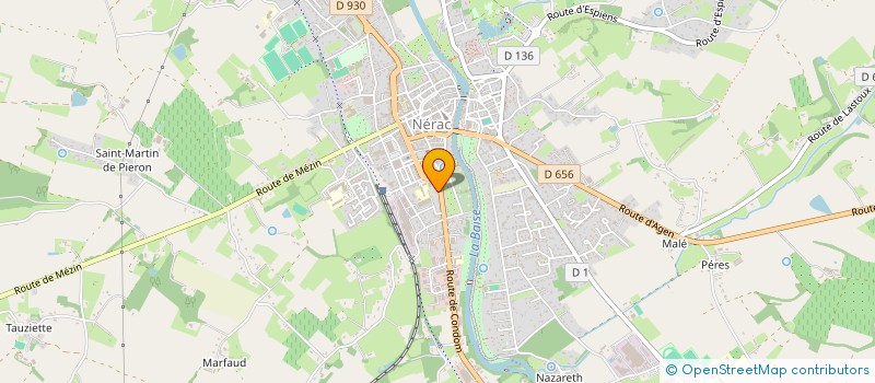 localisation de l'entreprise MONSIEUR XAVIER APRILETTI  CUERS