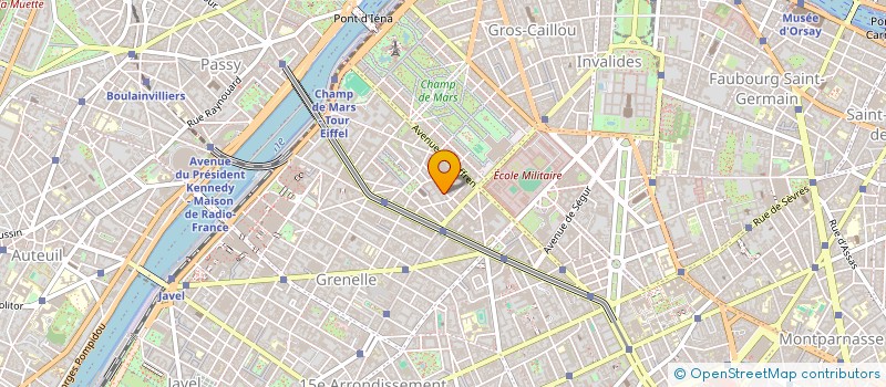 localisation de l'entreprise MONSIEUR XAVIER ARGENTON  PARIS