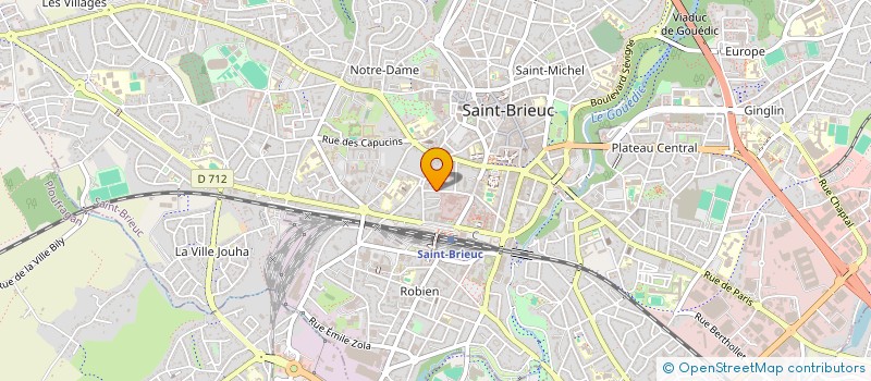 localisation de l'entreprise MONSIEUR XAVIER ARTIERES à SAINT-BRIEUC