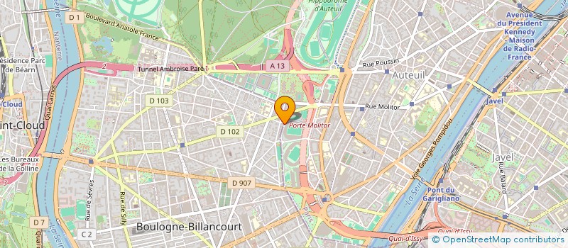 localisation de l'entreprise MONSIEUR XAVIER ARTOT à BOULOGNE-BILLANCOURT