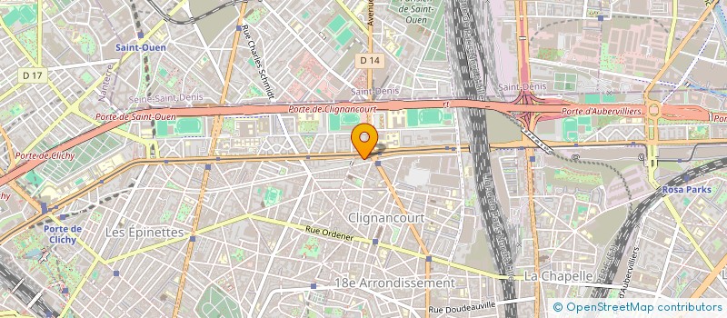 localisation de l'entreprise MONSIEUR XAVIER AUBONNET  PARIS