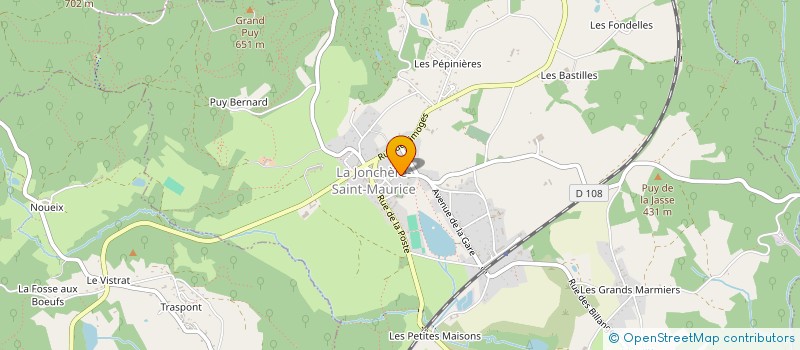 localisation de l'entreprise MONSIEUR XAVIER AUCOMPTE  SAINT-BAUZILLE-DE-MONTMEL