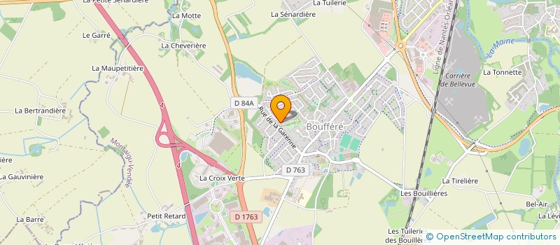 localisation de l'entreprise MONSIEUR XAVIER AVIDE à MONTAIGU-VENDEE