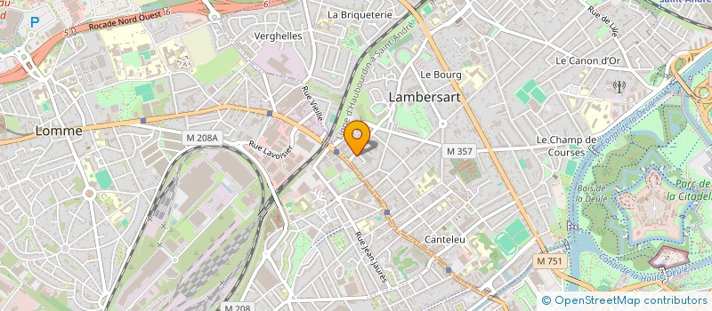 localisation de l'entreprise MONSIEUR XAVIER AYCOBERRY à LAMBERSART