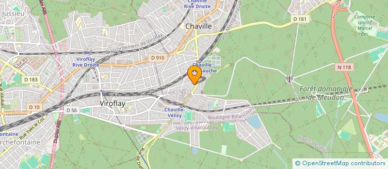 localisation de l'entreprise MONSIEUR XAVIER BABLON à CHAVILLE