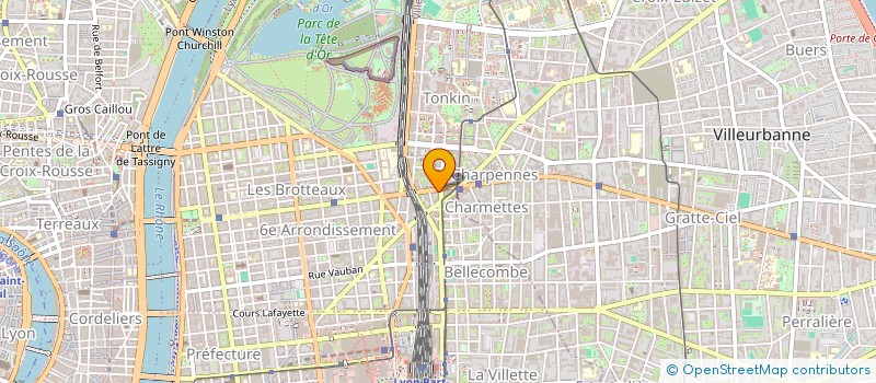 localisation de l'entreprise MONSIEUR XAVIER BARRIERE  LYON