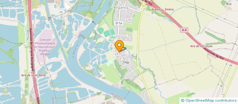 localisation de l'entreprise MONSIEUR XAVIER BEAUJON  VRY