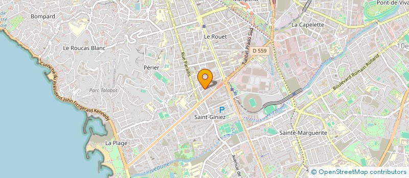 localisation de l'entreprise MONSIEUR XAVIER BENOIT D'JOURNO  MARSEILLE