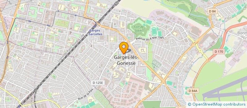 localisation de l'entreprise MONSIEUR XAVIER BENYAMINE à GARGES LES GONESSE