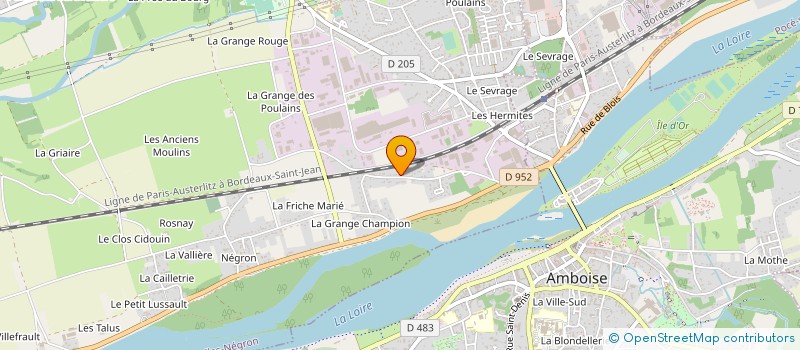 localisation de l'entreprise MONSIEUR XAVIER BEREAU à NAZELLES-NEGRON