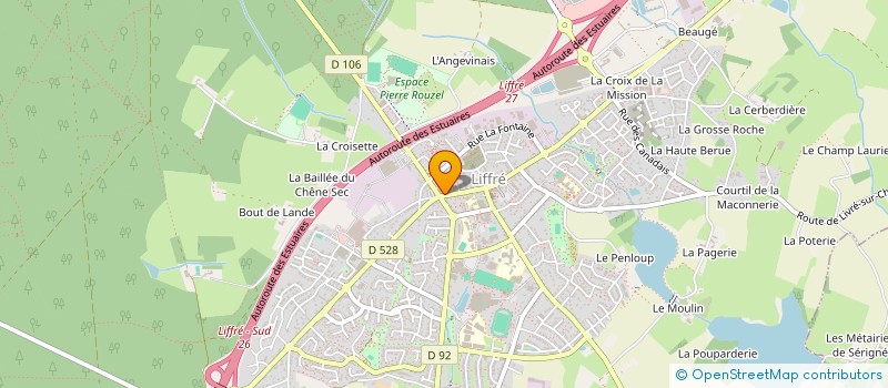 localisation de l'entreprise MONSIEUR XAVIER BERNARD  LIFFRE