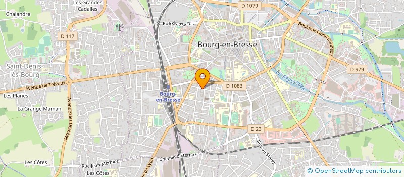 localisation de l'entreprise MONSIEUR XAVIER BERTOLINO  BOURG-EN-BRESSE