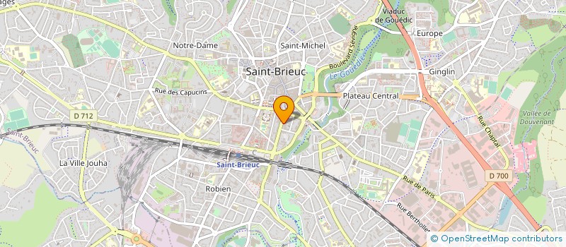 localisation de l'entreprise MONSIEUR XAVIER BERTRAND à SAINT-BRIEUC