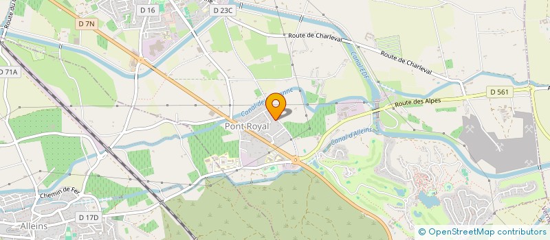 localisation de l'entreprise MONSIEUR XAVIER BERTRAND  L'ISLE-SUR-LA-SORGUE