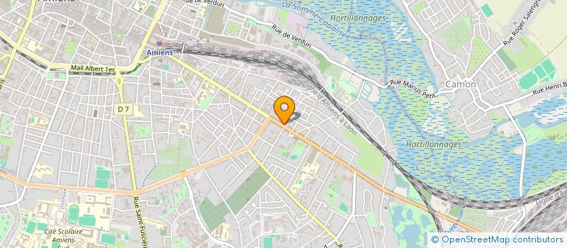 localisation de l'entreprise MONSIEUR XAVIER BETHERY DE LA BROSSE  AMIENS