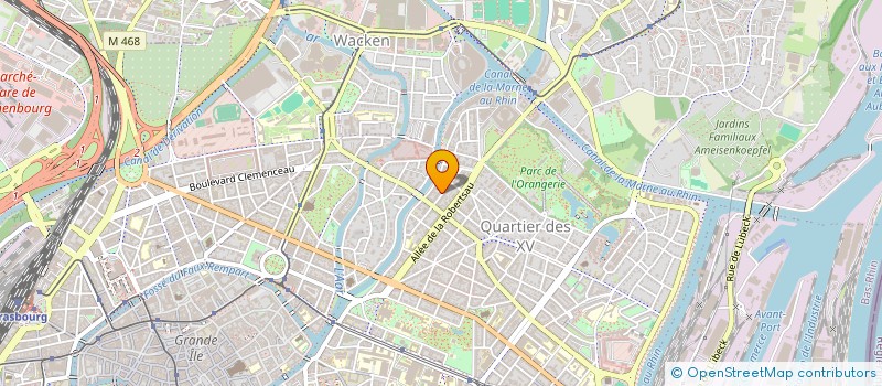localisation de l'entreprise MONSIEUR XAVIER BIGOT à STRASBOURG