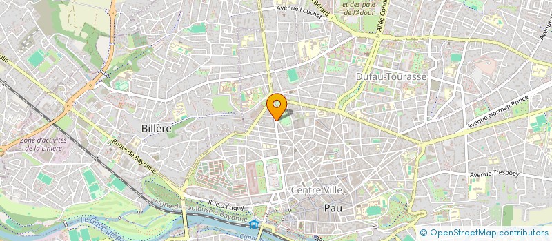 localisation de l'entreprise MONSIEUR XAVIER BILDSTEIN à PAU