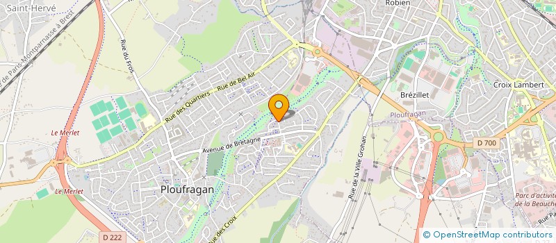 localisation de l'entreprise MONSIEUR XAVIER BIZOT  PLOUFRAGAN