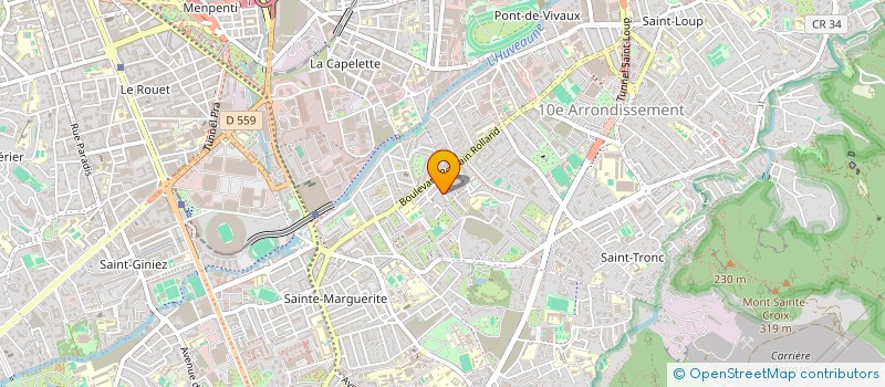 localisation de l'entreprise MONSIEUR XAVIER BLAISE à MARSEILLE