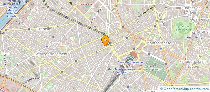 localisation de l'entreprise MONSIEUR XAVIER BLIN  PARIS