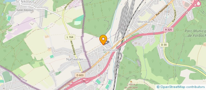 localisation de l'entreprise MONSIEUR XAVIER BOCK  ROSBRUCK