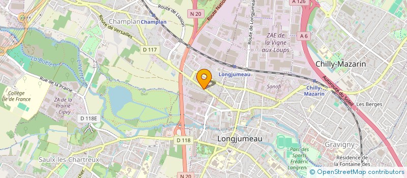 localisation de l'entreprise MONSIEUR XAVIER BODEREAU à CHAMPLAN