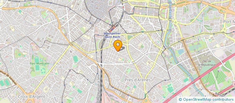 localisation de l'entreprise MONSIEUR XAVIER BOIRON à MONTPELLIER