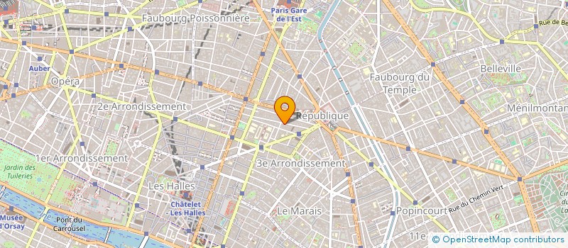 localisation de l'entreprise MONSIEUR XAVIER BOISSARIE  PARIS