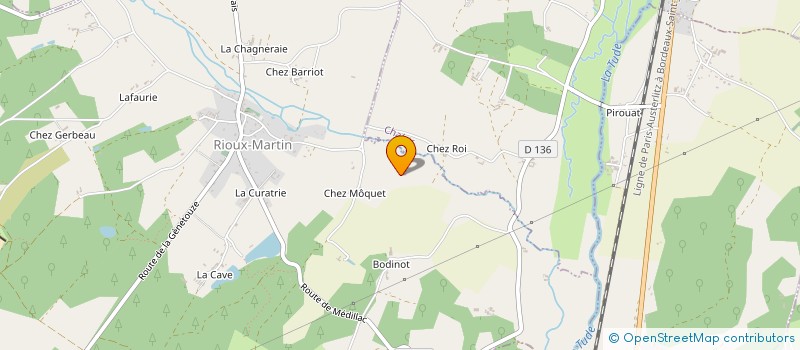 localisation de l'entreprise MONSIEUR XAVIER BOISVINET  BELLON