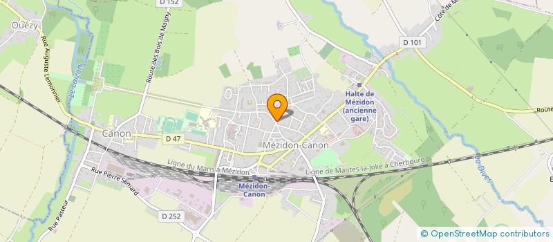 localisation de l'entreprise MONSIEUR XAVIER BOIVIN à MEZIDON VALLEE D'AUGE