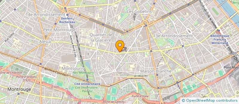 localisation de l'entreprise MONSIEUR XAVIER BONADONNA  PARIS