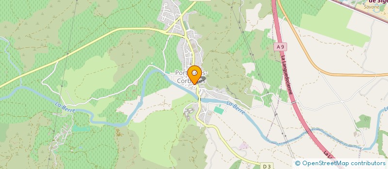 localisation de l'entreprise MONSIEUR XAVIER BONHOMME  PORTEL-DES-CORBIERES