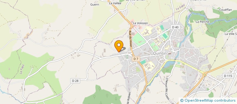 localisation de l'entreprise MONSIEUR XAVIER BONNY  PLAINE-HAUTE