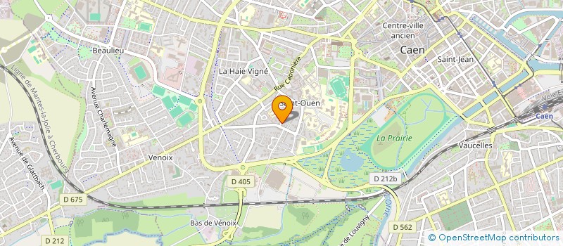 localisation de l'entreprise MONSIEUR XAVIER BOSCHER à CAEN