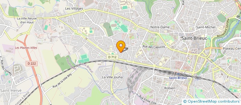 localisation de l'entreprise MONSIEUR XAVIER BOSCHER à SAINT-BRIEUC