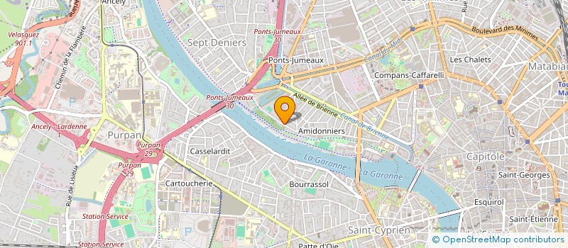 localisation de l'entreprise MONSIEUR XAVIER BOUCHER  TOULOUSE