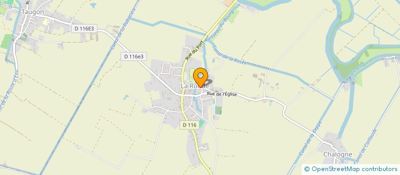 localisation de l'entreprise MONSIEUR XAVIER BOUHOURS  LA RONDE